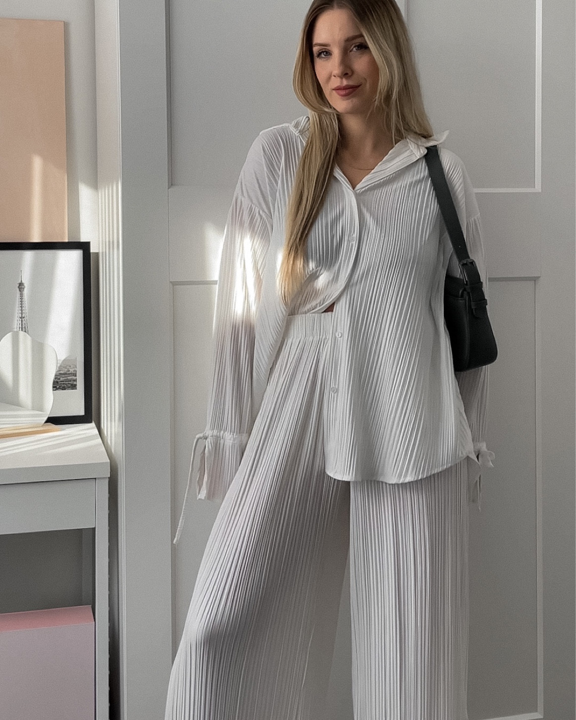 17/30 Winter Outfits in Australia - a matching plisse set, super casual but a little elevated 💅🏼  this set is from charcoal clothing but I have linked similar! 

#LTKstyletip #LTKaustralia #LTKSeasonal