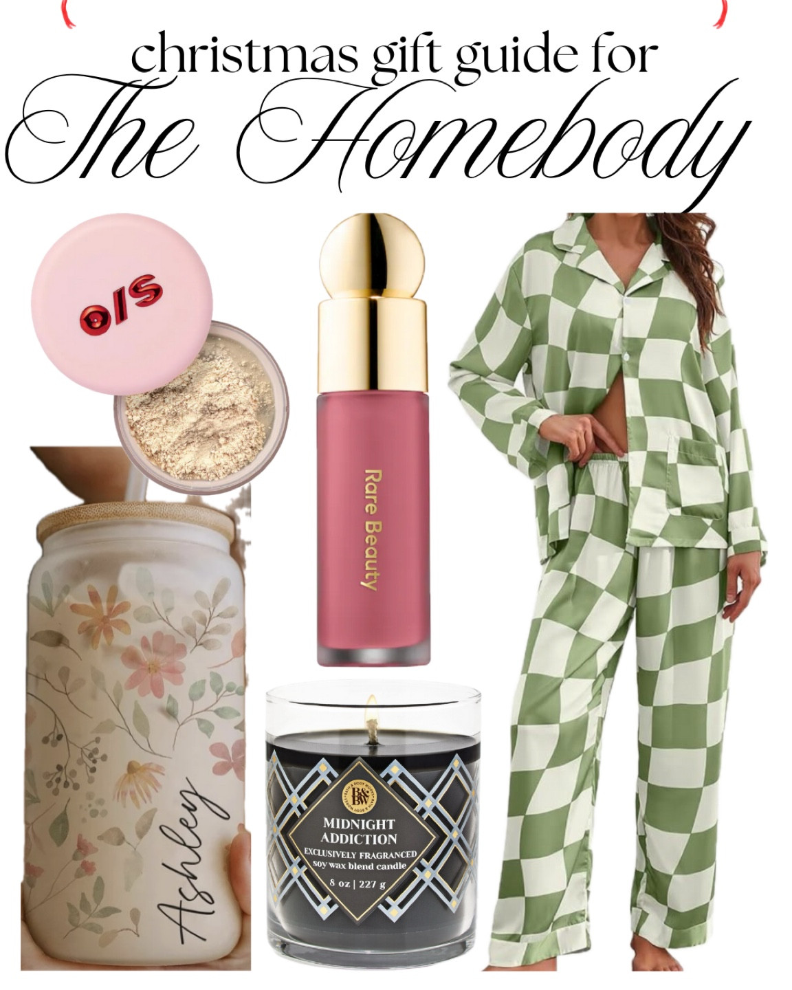 christmas gift guide for the homebody 🎁 loungewear, pajamas, socks, candles, cups, mugs, tumblers, blush, lip gloss, lip balm, lip treatment, makeup, gifts for girls

#LTKBeauty #LTKSeasonal #LTKStyleTip
