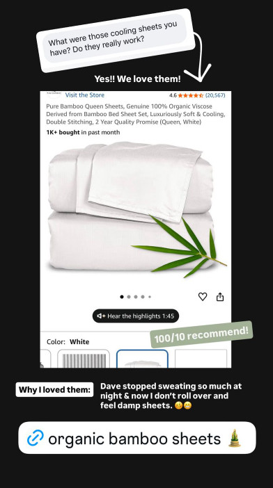 These sheets are the best! 

 #LTKselfcare #LTKU #LTKHome