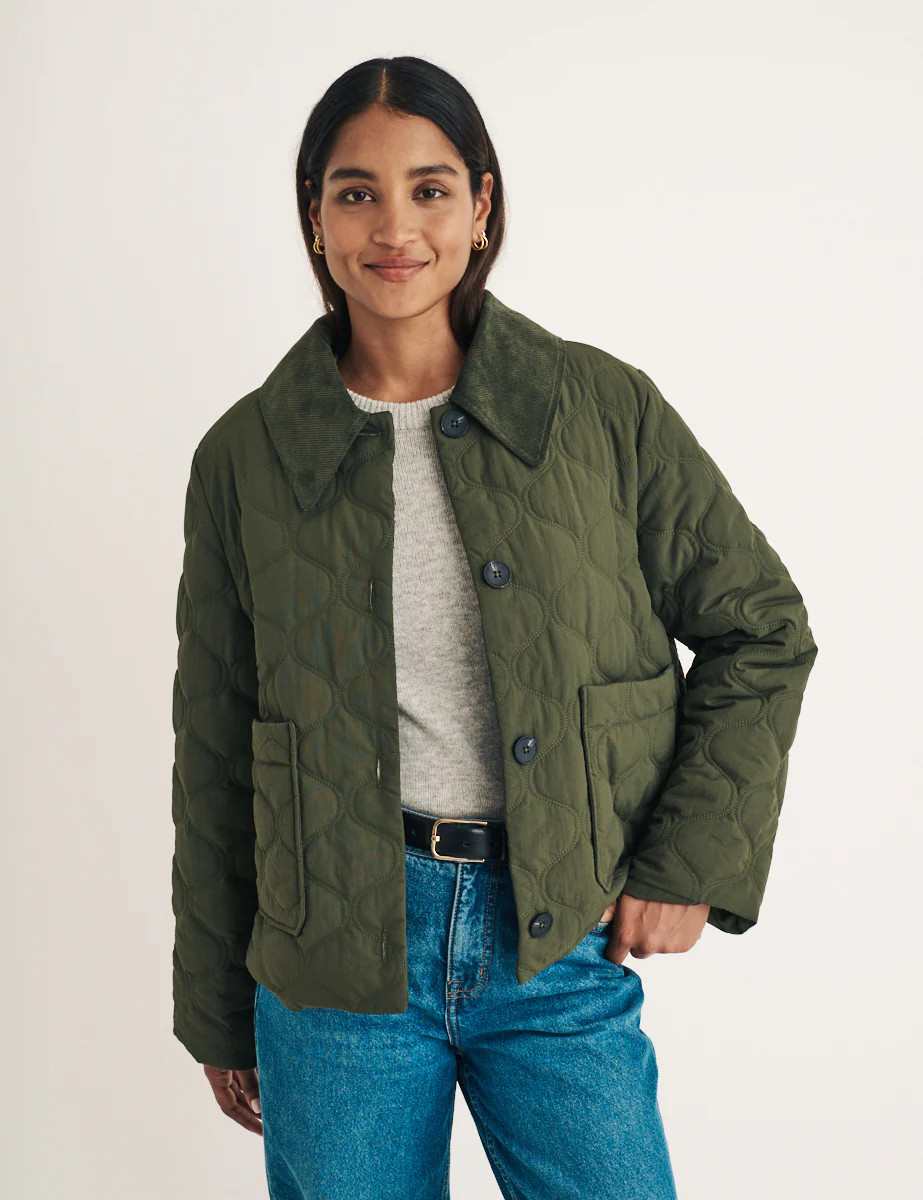 Olive Green Quilted Jacket
  

  
    £120.00 | Nobody's Child