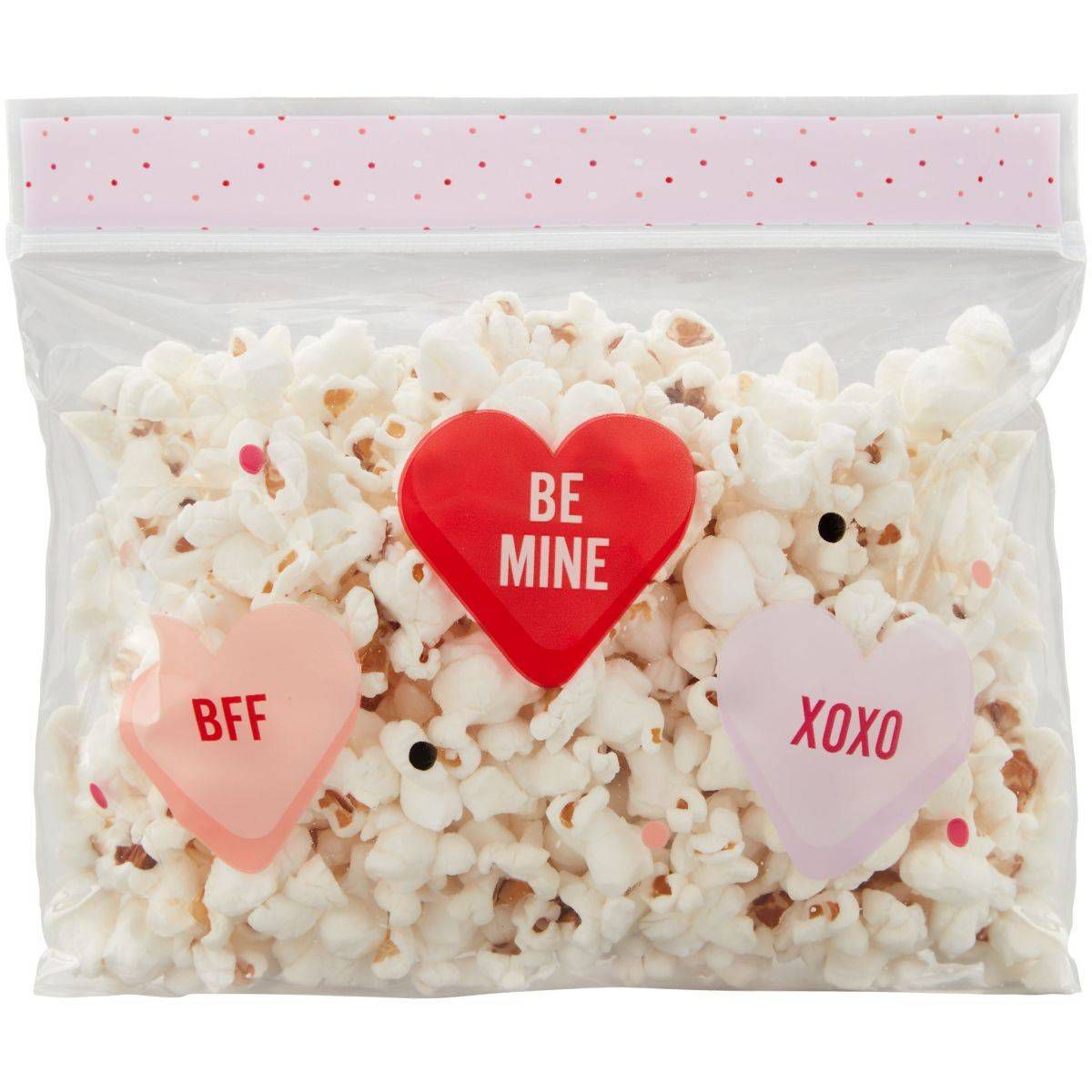Wilton 20ct Candy Hearts Resealable Treat Bags | Target