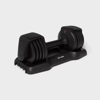 Adjustable Dumbbell 25lbs - All In Motion™: Steel & Plastic, Single Piece | Target