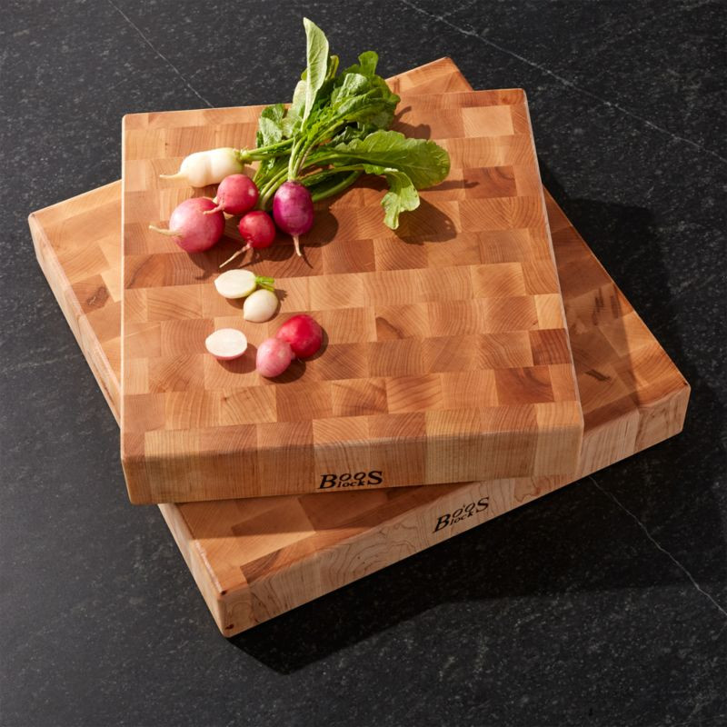 John Boos Maple Chopping Block | Crate & Barrel | Crate & Barrel