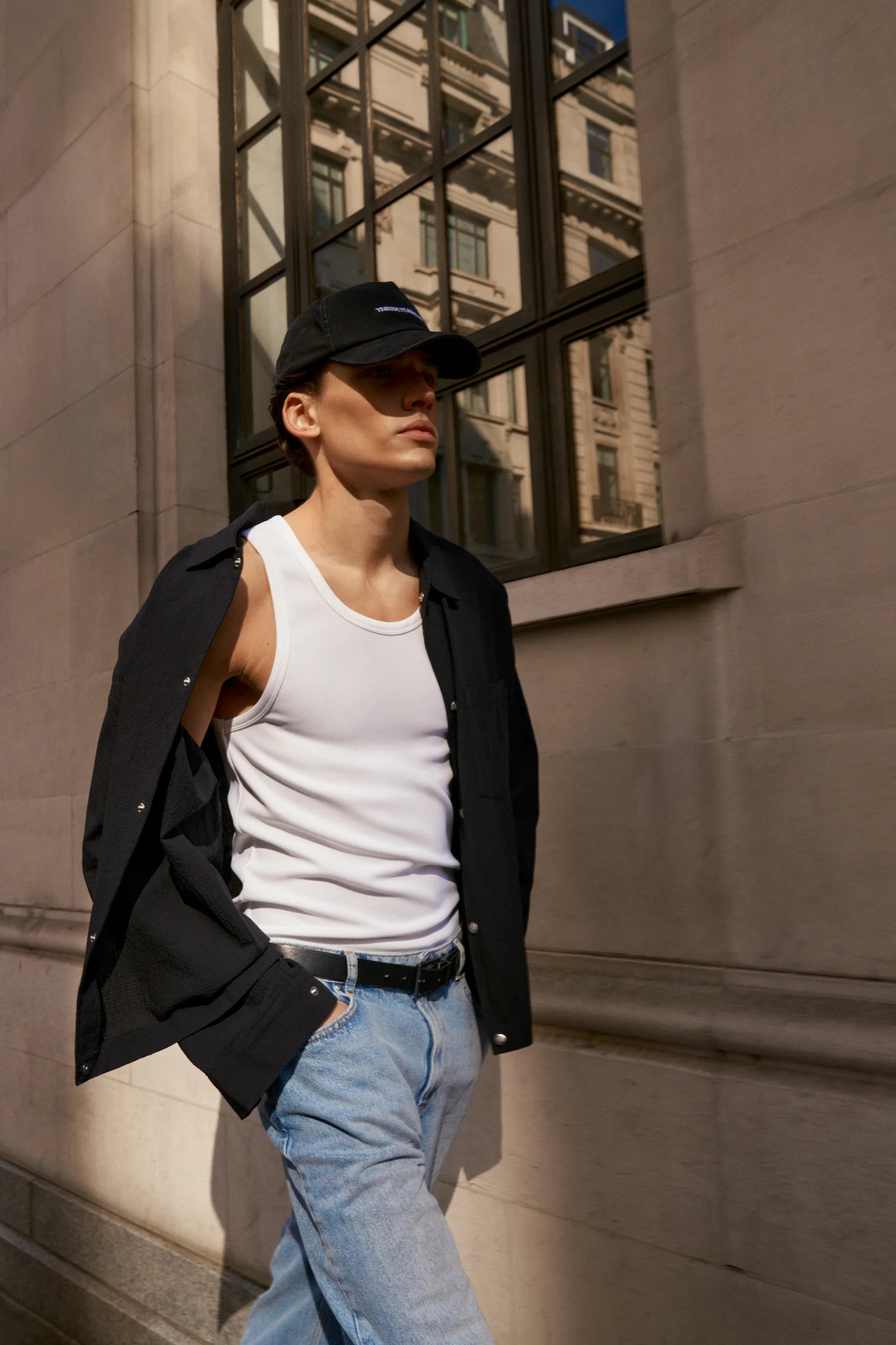 RIBBED VEST - WHITE | The Couture Club