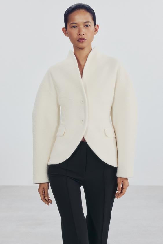 Zara - Embroidered Beaded Faux Suede Vest - Women - Tobacco Brown - Women | Zara US