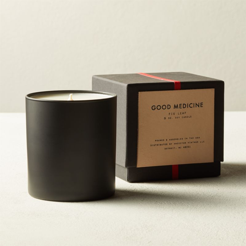 Good Medicine Fig Leaf Candle + Reviews | CB2 | CB2