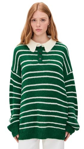 Lioness Women's Rising Sun Jersey, Forest, Green, Stripe, M-L | Amazon (US)