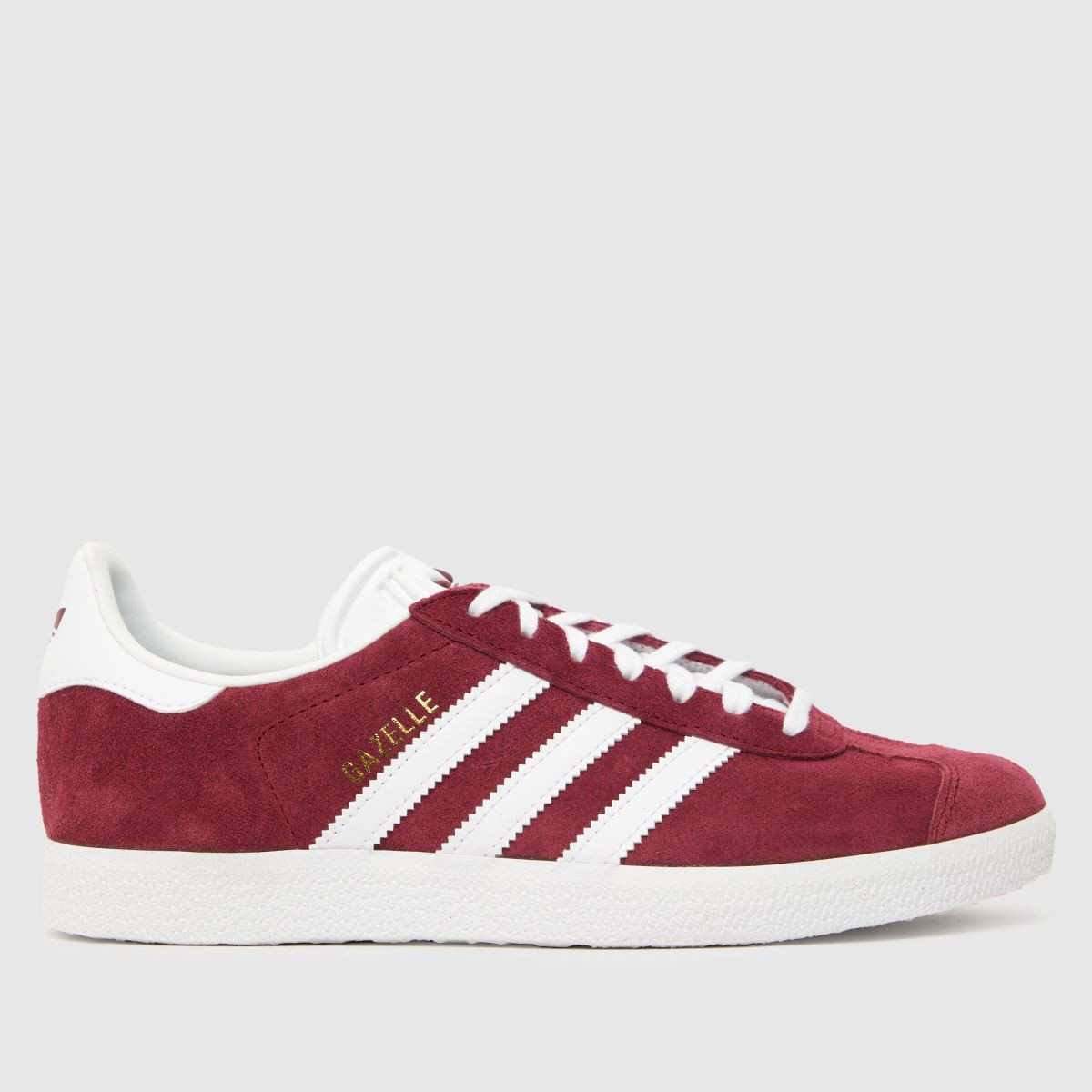 Womens Burgundy adidas Gazelle Trainers | schuh | Schuh