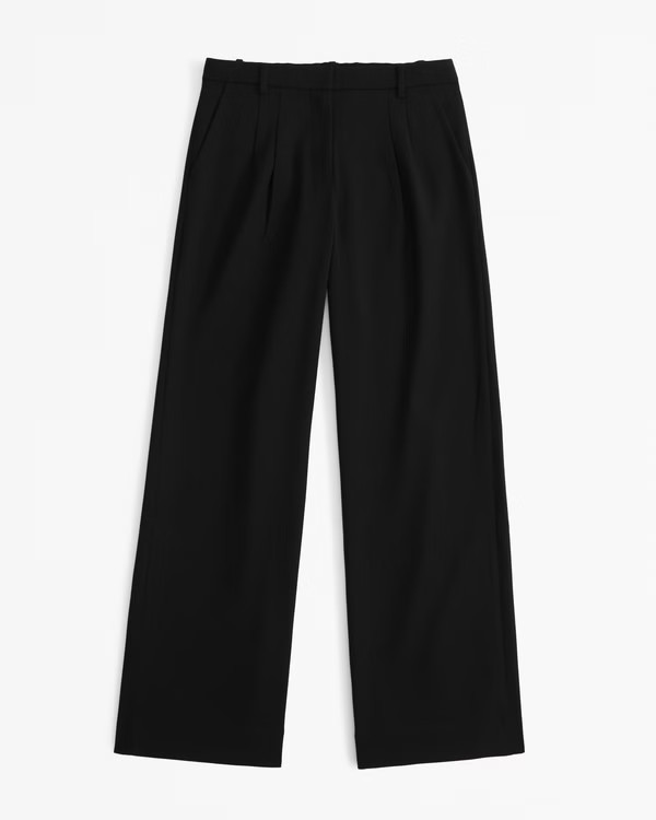Women's A&F Sloane Low Rise Tailored Pant | Women's Clearance | Abercrombie.com | Abercrombie & Fitch (US)
