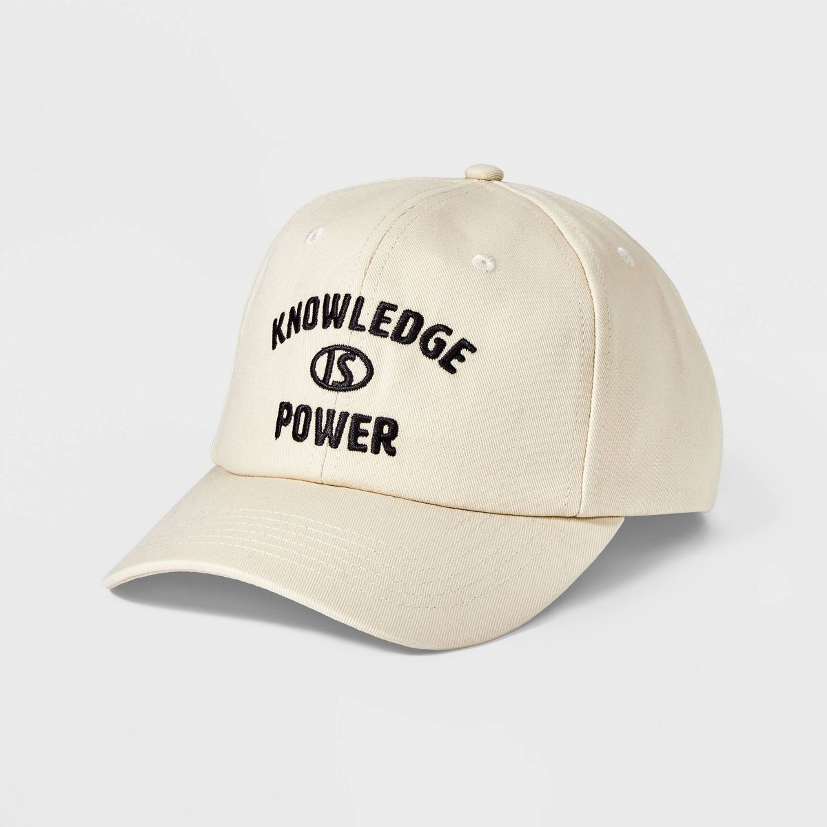 Women's Philadelphia Printworks Knowledge is Power Graphic Hat - Khaki | Target