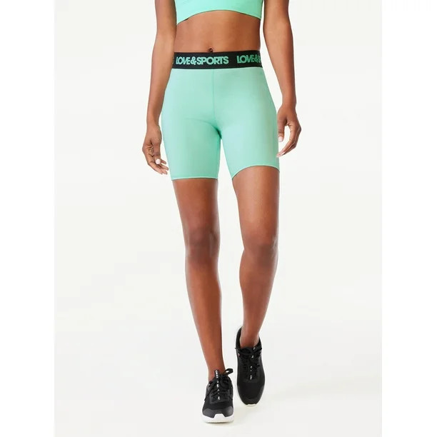 Love & Sports Women’s Bike Shorts, Sizes XS-XXXL | Walmart (US)