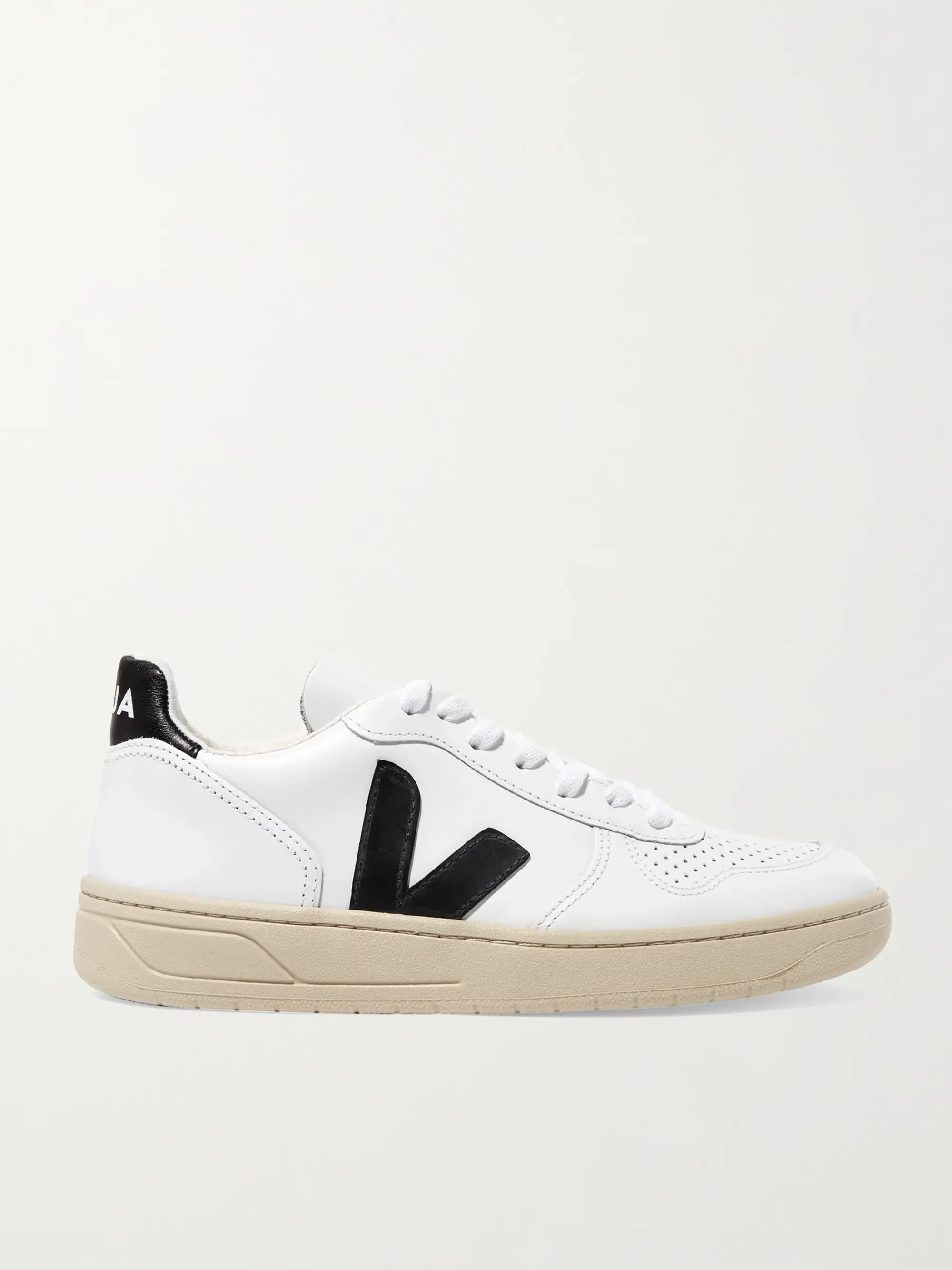 + NET SUSTAIN V-10 leather sneakers | NET-A-PORTER (UK & EU)