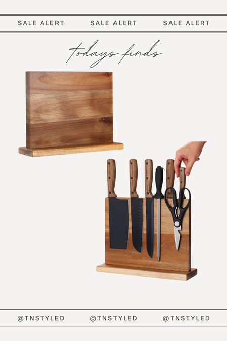 @amazon wooden magnetic knife rack 

#LTKHome
