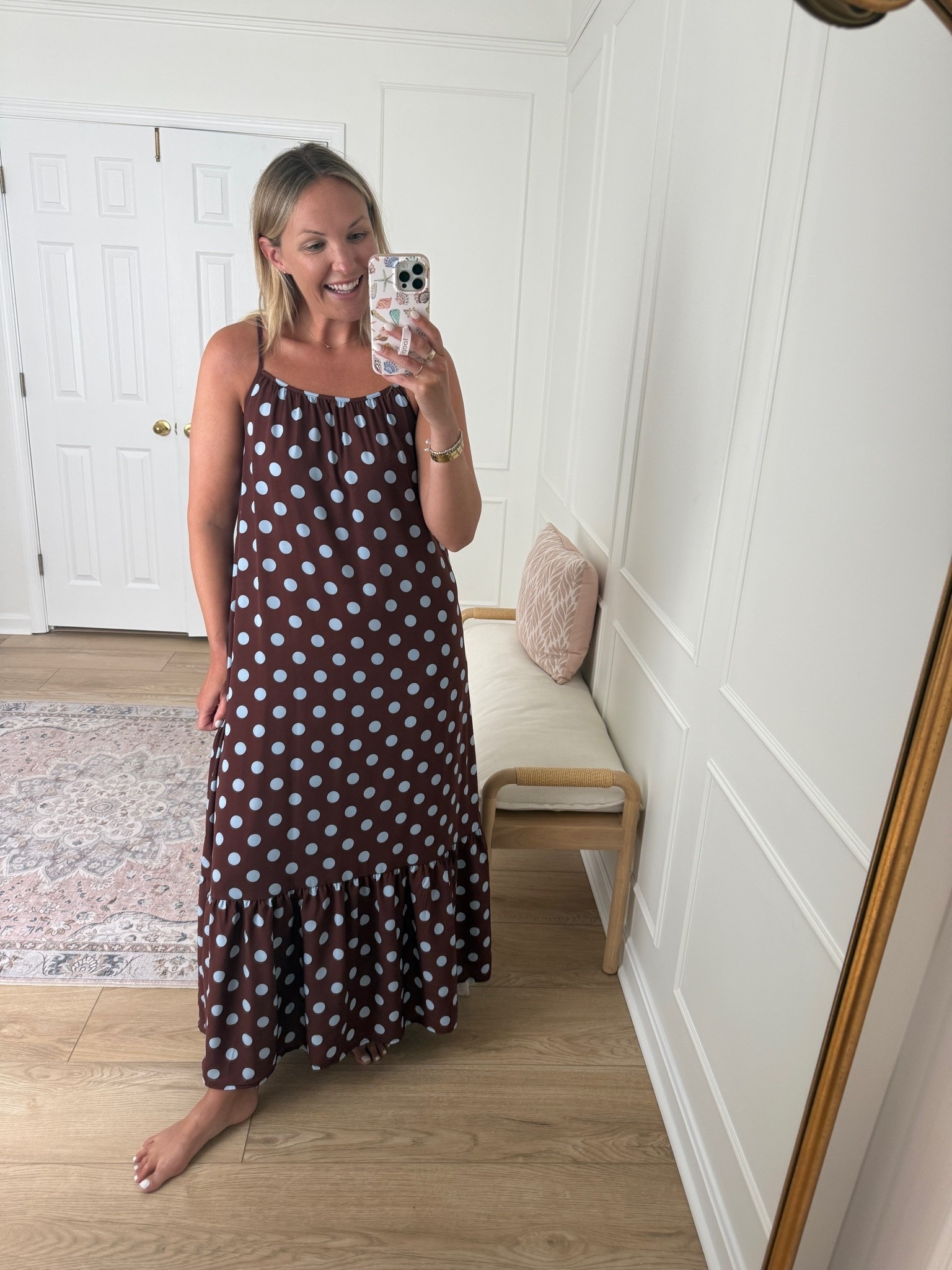 Summer maxi dress - bump friendly - this color is perfect for summer ➡️ fall transition! Wearing a med

#LTKSeasonal #LTKMidsize