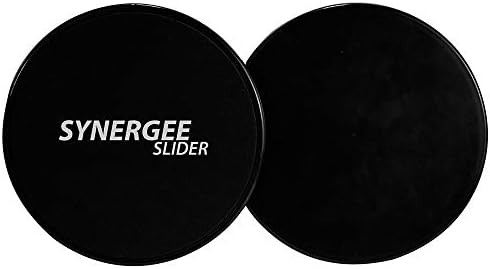 Synergee Core Sliders. Dual Sided Use on Carpet or Hardwood Floors. Abdominal Exercise Equipment | Amazon (US)