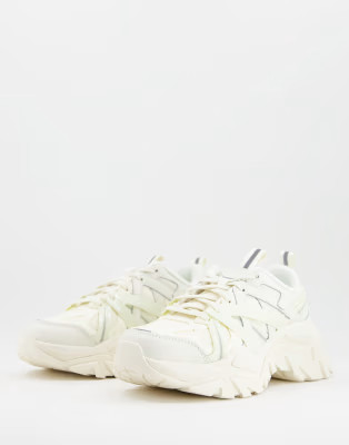 Fila interation trainers in off white | ASOS (Global)