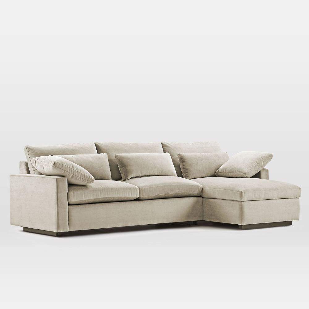 Harmony Sleeper Sectional w/ Storage (118") | West Elm (US)