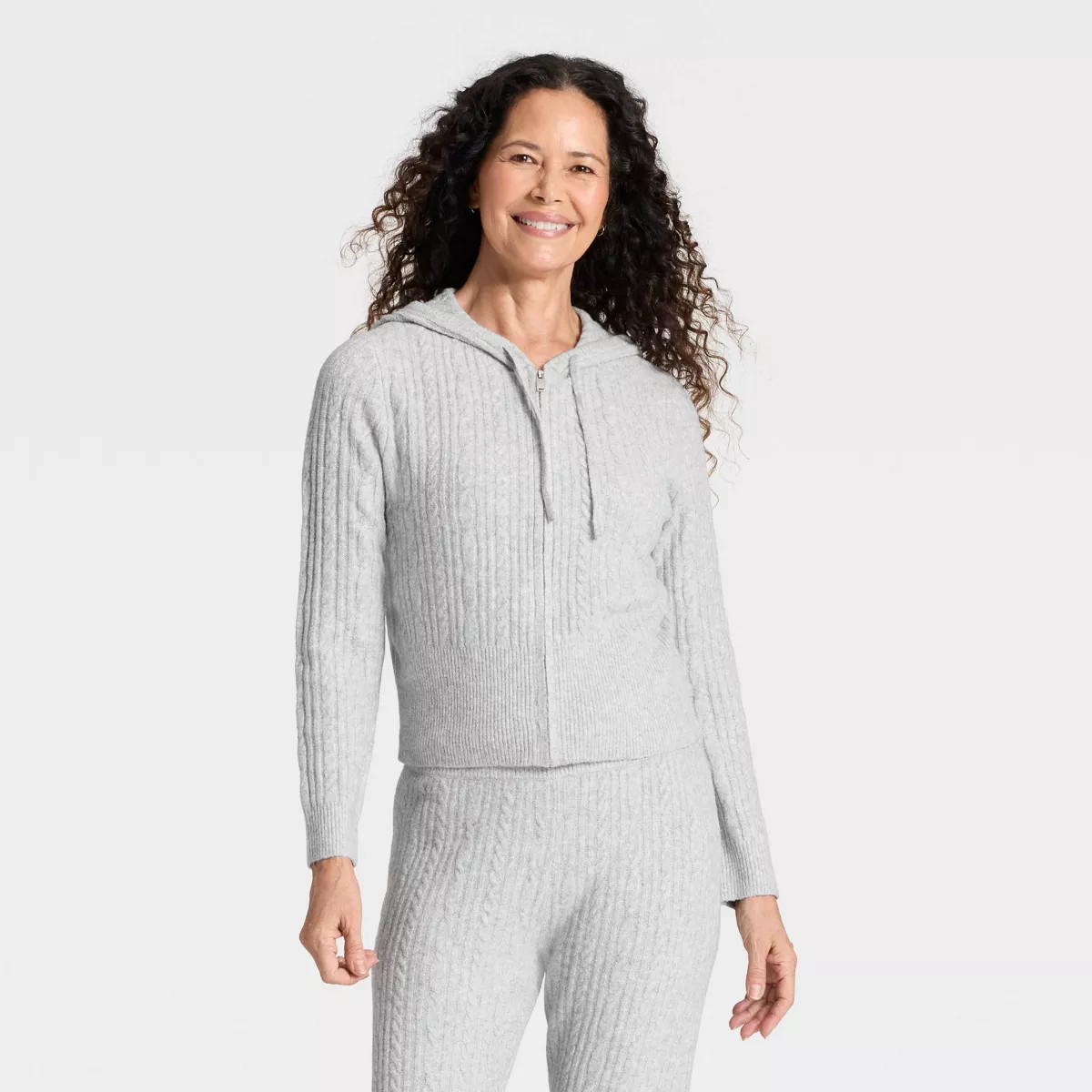 Women's Cozy Zip-Up Hoodie Cardigan - Universal Thread™ | Target