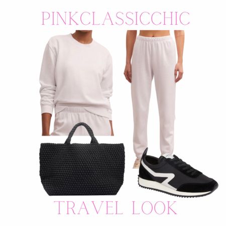 Travel styles, travel look, sweatpants, sweat outfit, z supply, rag & bone sneakers, running sneakers, lounge outfit,  naghedi bag, airport look, airport outfit, airport styles 

#LTKunder100 #LTKBacktoSchool #LTKtravel