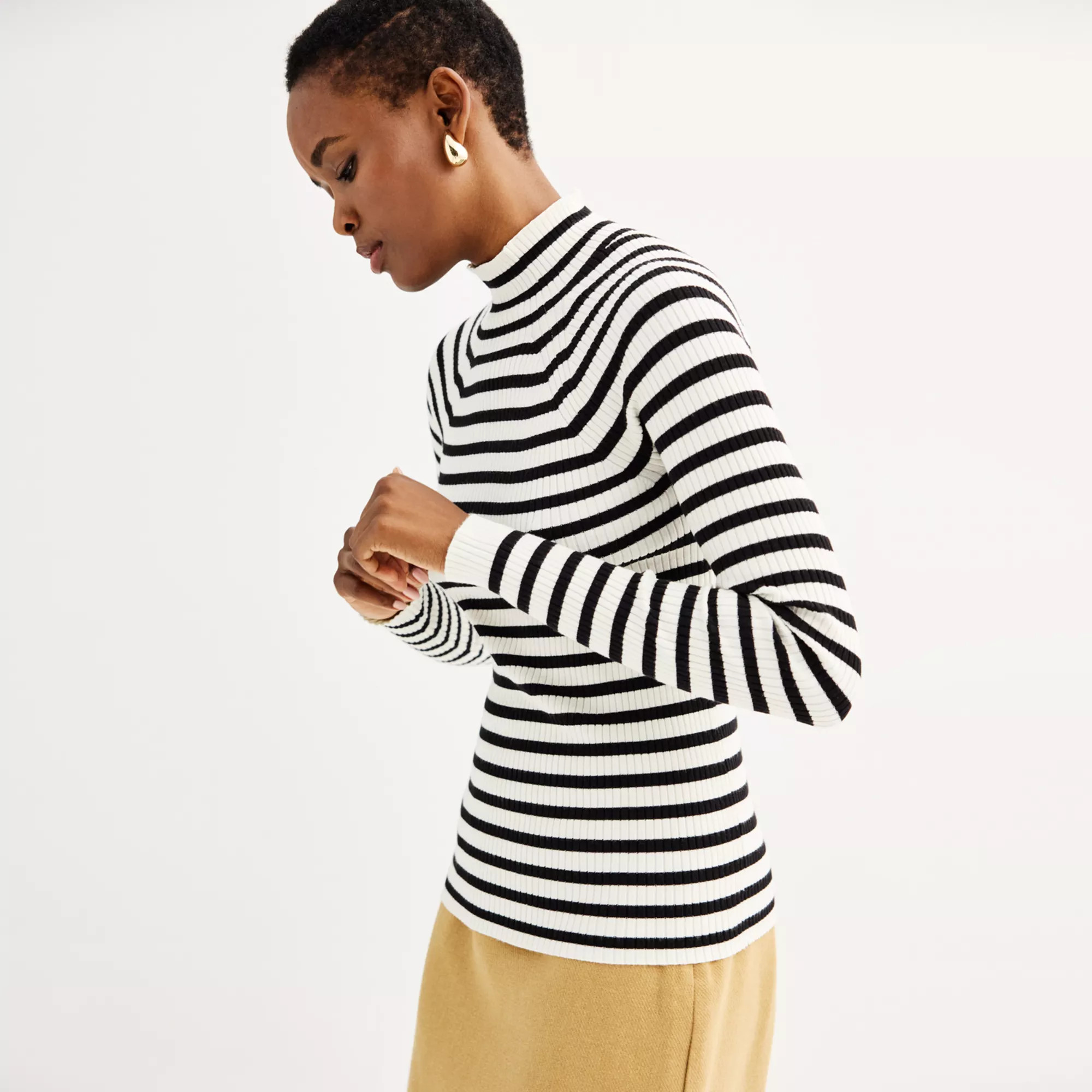 Women's Nine West Essential Mockneck Sweater | Kohl's