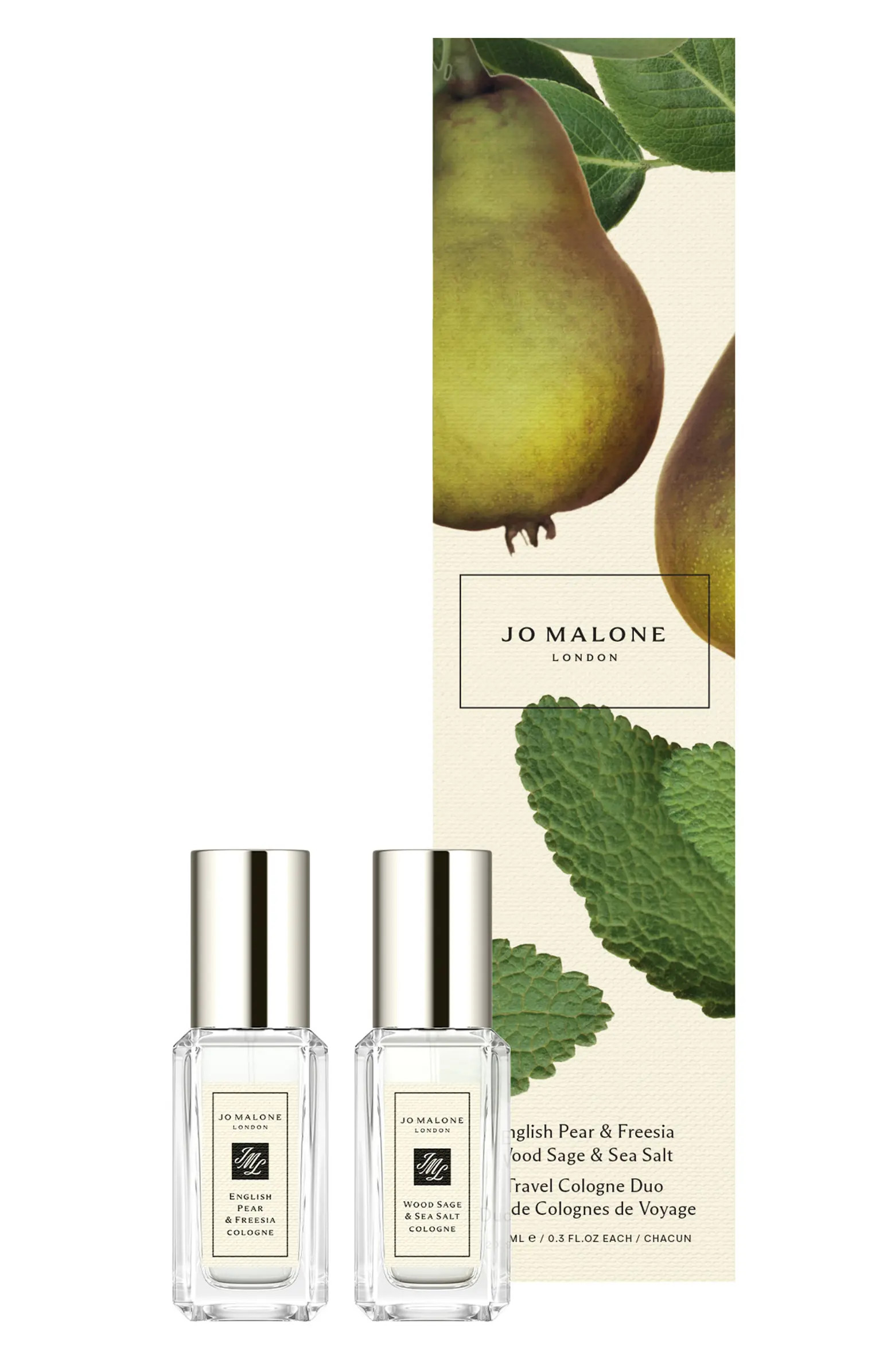English Pear & Freesia Cologne & Wood Sage & Sea Salt Cologne Set | Nordstrom