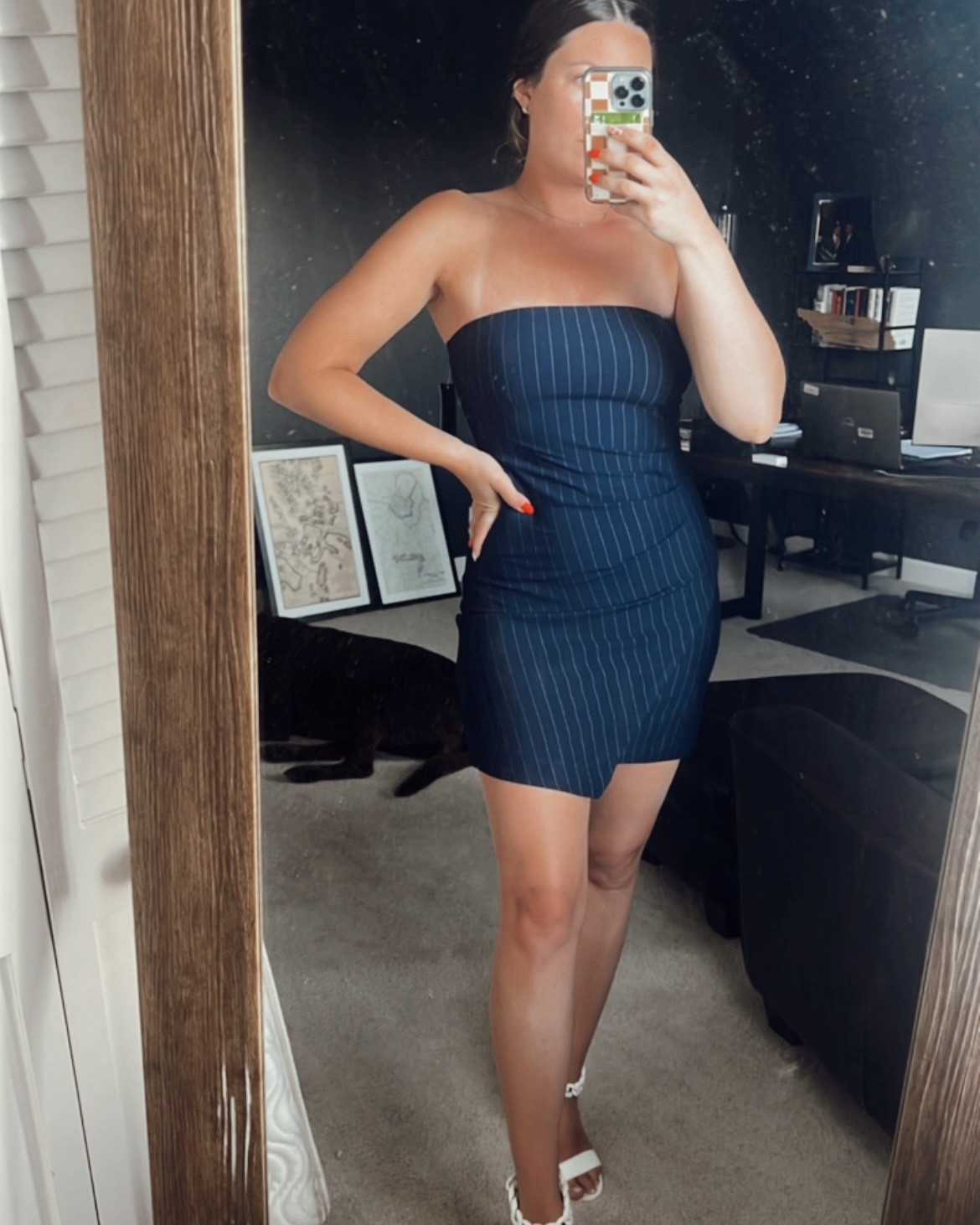 Stretchy ‘office’ dress from Target for only $30! Fits TTS. Wearing a size small  

#LTKWorkwear #LTKFindsUnder50 #LTKStyleTip