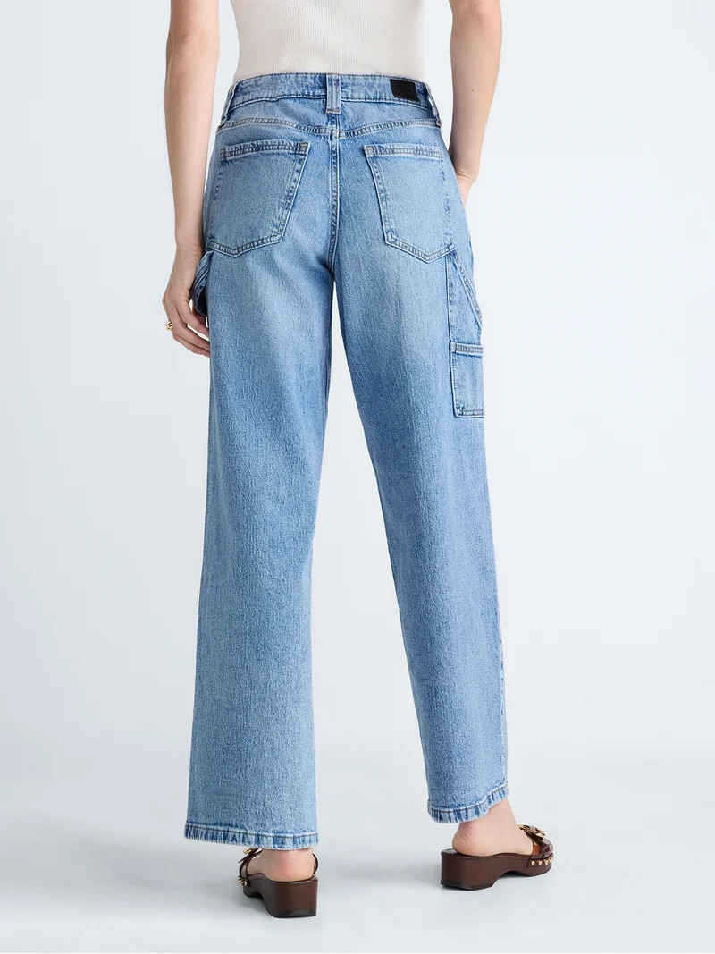 Scoop Women\u2019s and Women\u2019s Plus Relaxed Fit Jeans, 30'' Inseam, Sizes 0-26W | Walmart (US)