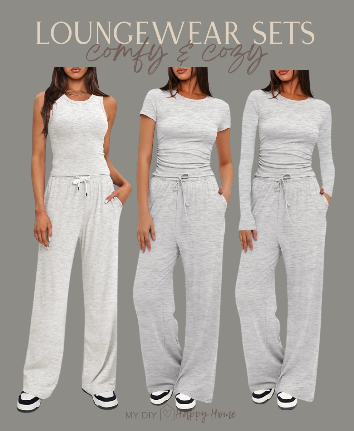 Loungewear sets

29” or 31” inseam
Choose your top: sleeveless, short sleeve or long sleeve 
Multiple color options 
 

#LTKFindsUnder50 #LTKMidsize
