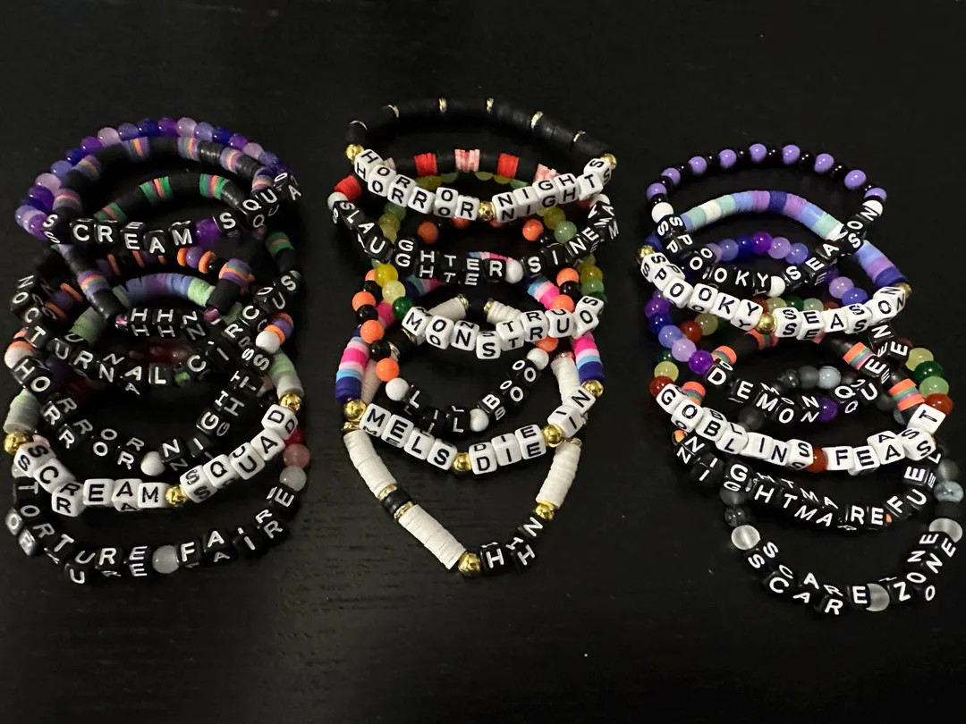 Halloween Horror Nights Bracelets Mystery Pack 5 Bracelet Set HHN Friendship Bracelets, Trading a... | Etsy (US)