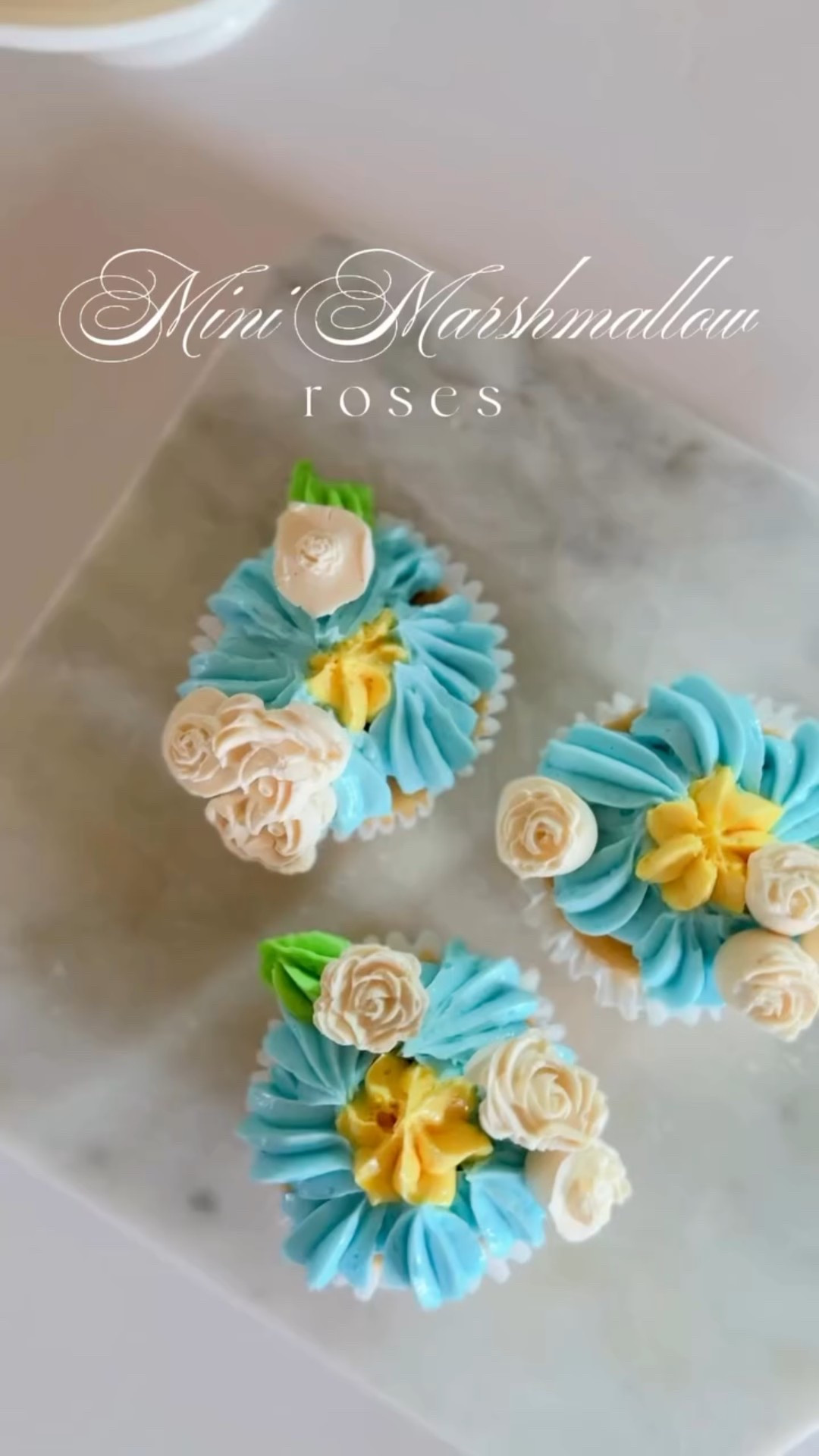 The easiest edible roses you’ll ever make! ✨ These mini marshmallow roses are the perfect touch for cupcakes, cakes, and more—no piping skills needed! Just grab mini marshmallows, candy melts, a mini rose mold, and toothpicks, and you’re all set. Watch the full tutorial to see how simple (and cute!) they are! 🌸🍰 #DIYEdibleFlowers #EasyCakeDecorating #SpringBaking