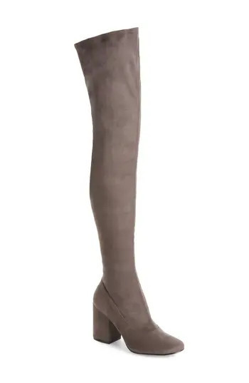 Women's Marc Fisher Ltd Praye Over The Knee Boot, Size 5 M - Grey | Nordstrom