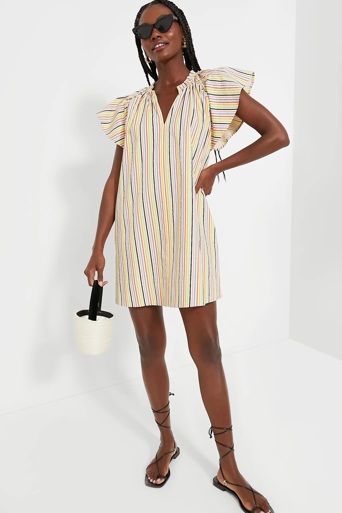 Rainbow Stripe Vivi Dress | Tuckernuck (US)
