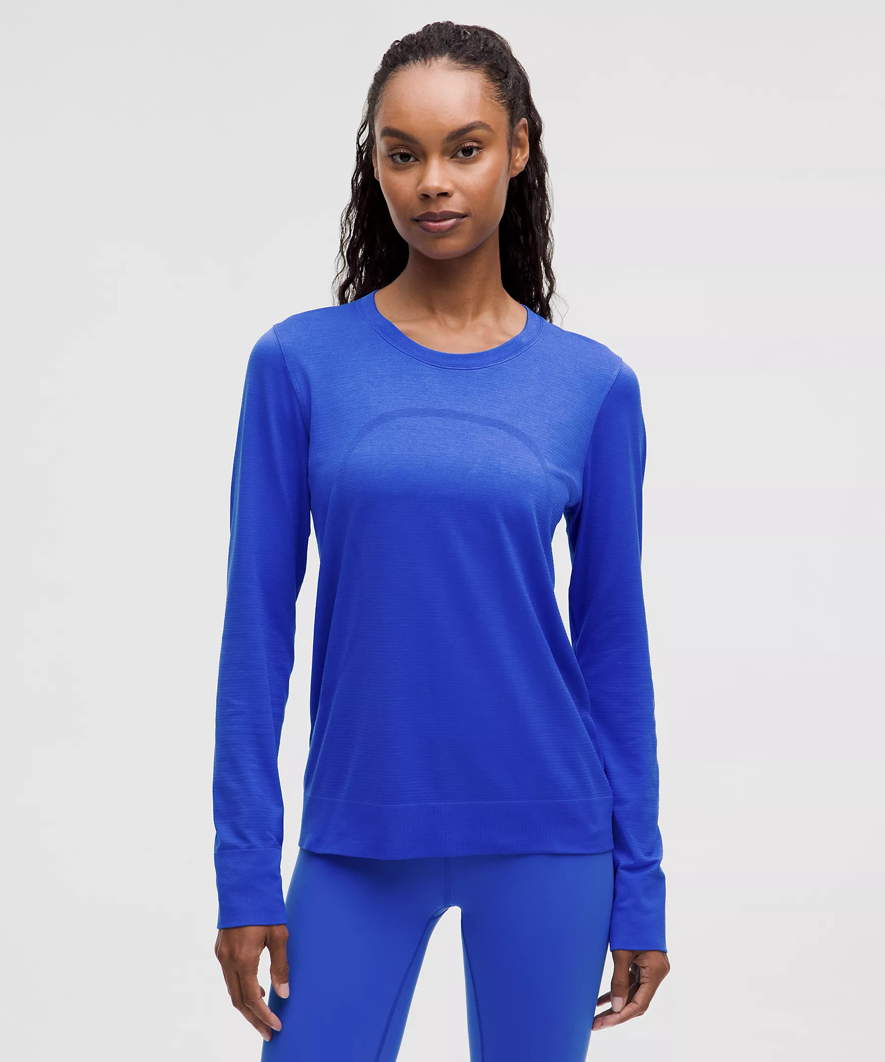 Swiftly Relaxed Long-Sleeve Shirt *Hip Length | Women's Long Sleeve Shirts | lululemon | Lululemon (US)