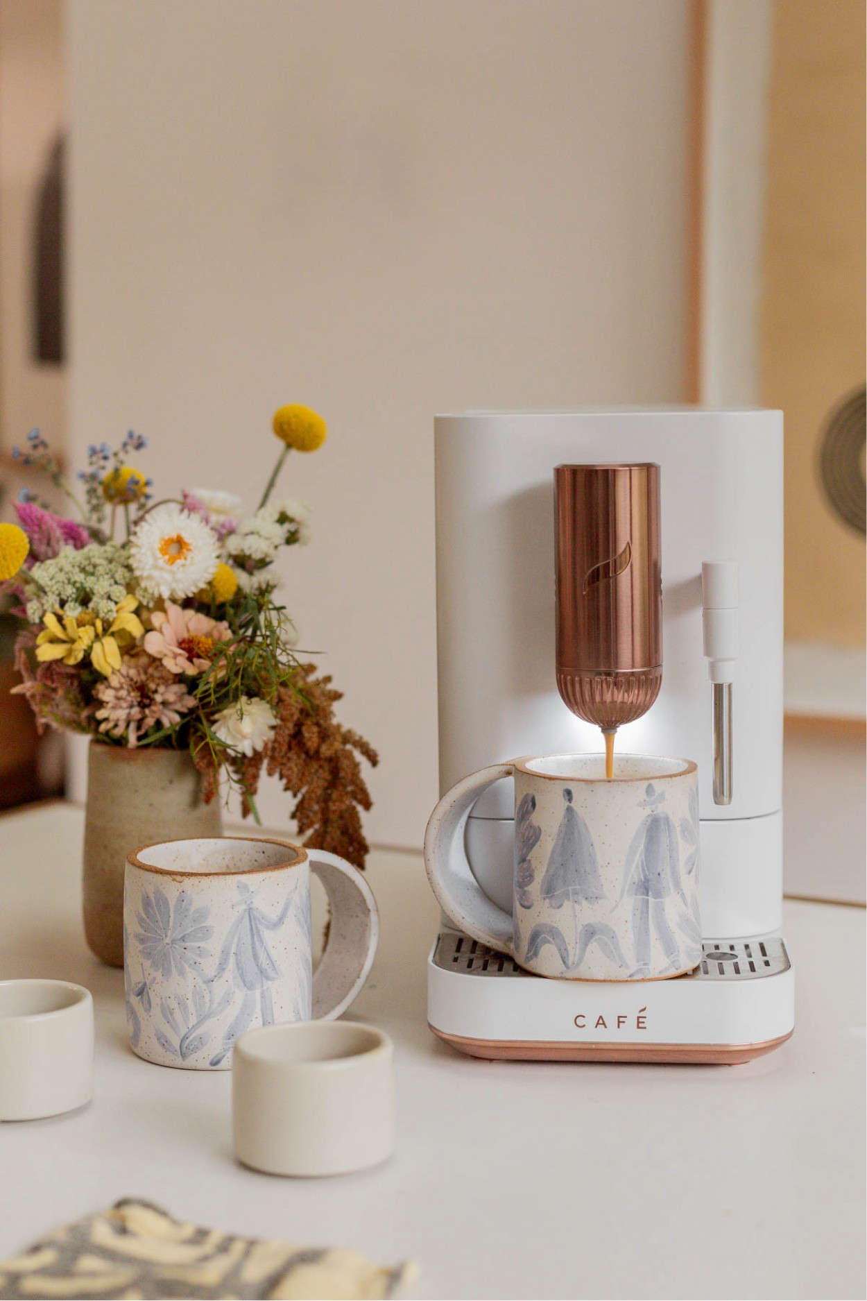 My most used kitchen item in this Cafe espresso machine. We use it multiple times a day…it’s great when guest come over too bc we don’t have to make a whole pot of coffee. We just do individual drinks (espresso, americano, lattes). You use whole coffee beans, so you can pick your fave brand (this machine does not costly pods). I love it!

#LTKhome #LTKfamily #LTKGiftGuide