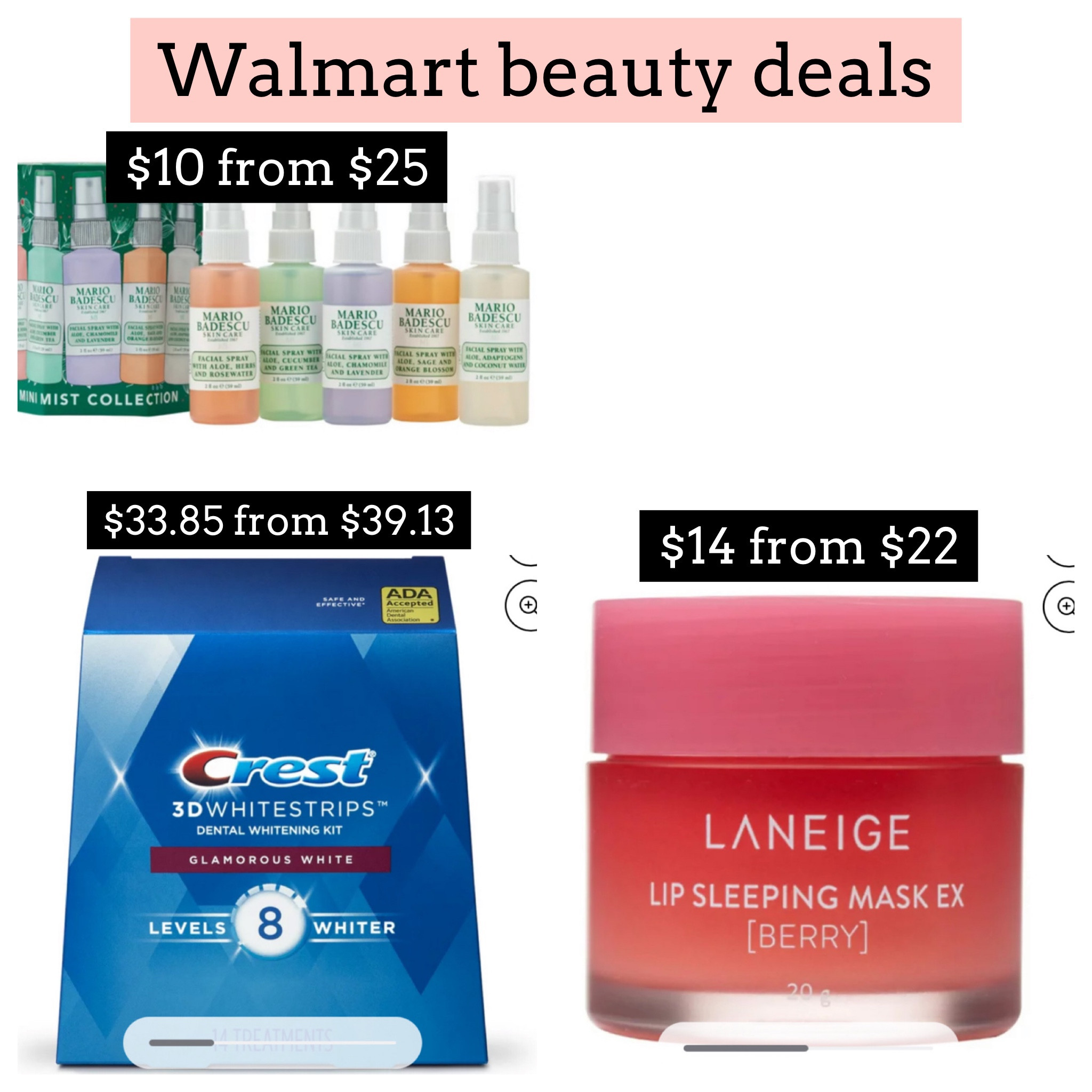 Walmart beauty sale 

#LTKbeauty #LTKunder50 #LTKsalealert
