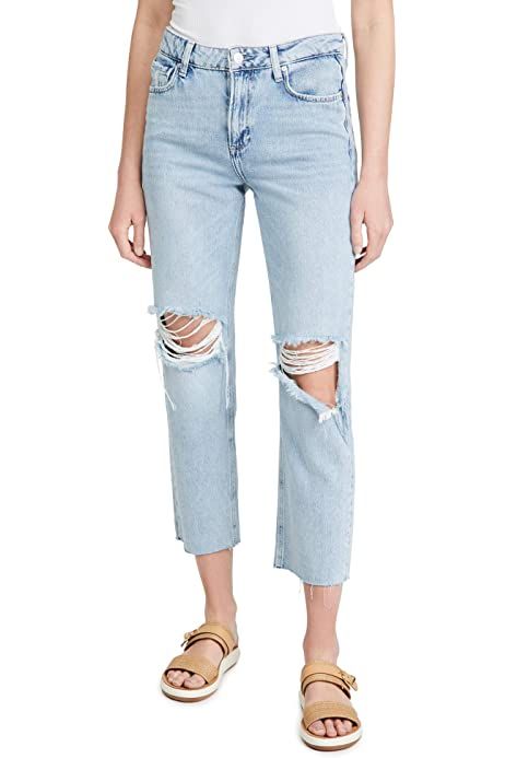 PAIGE Women's High Rise Noella Jeans | Amazon (US)