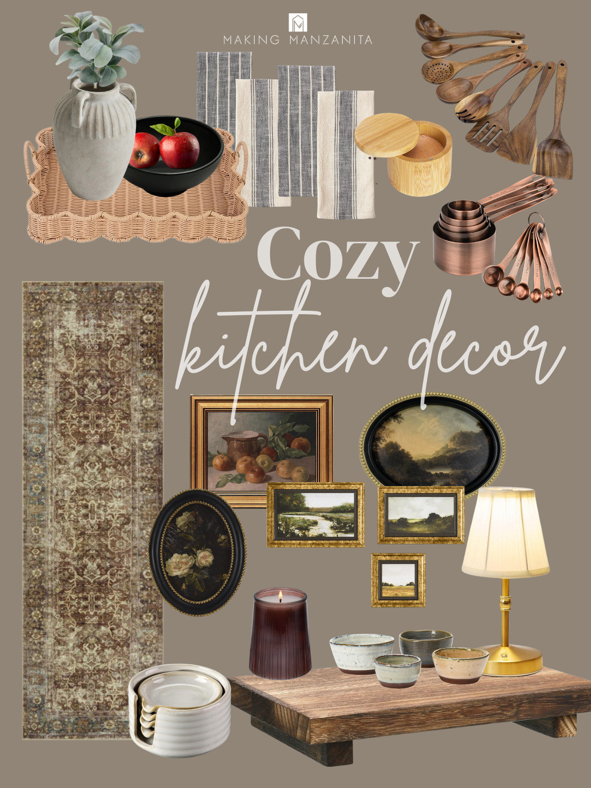 Planning a little kitchen refresh and here's some of the items I'm planning to use along with some other favorite finds! I want to incorporate some more cozy vibes into the space. #kitchen 

 #LTKHome