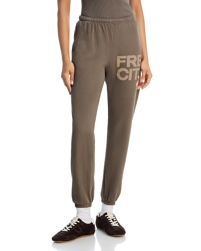 Free City Cotton Logo Sweatpants in Mud | Bloomingdale's (US)