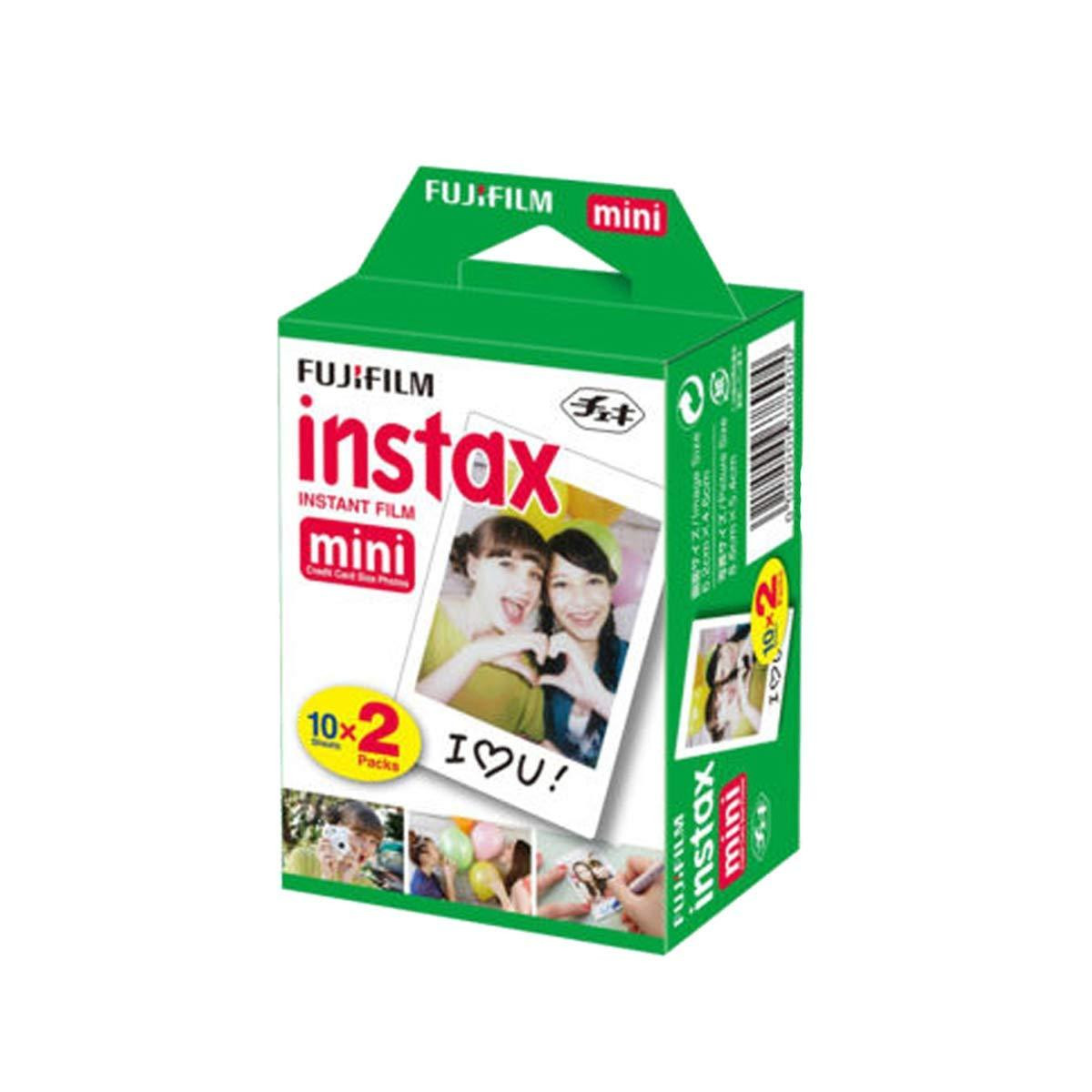 Fujifilm INSTAX Mini 9 Instant Film 2 Pack 20 SHEETS (White) For Fujifilm instax Mini 9 Cameras | Walmart (US)