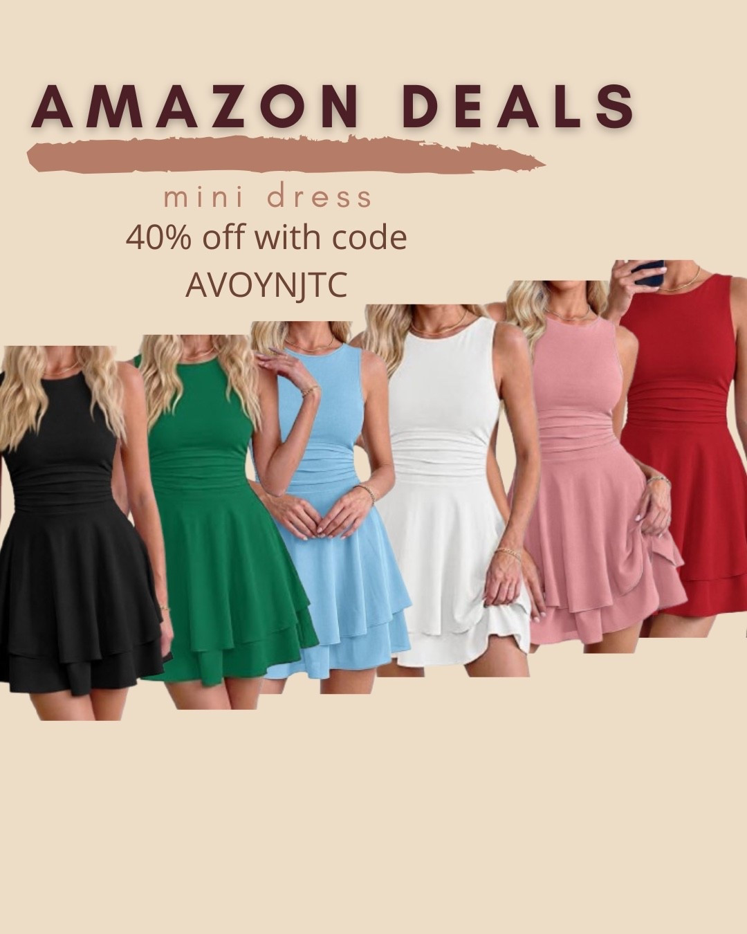 $19 ends 6/29

Amazon fashion
Amazon deals
Mini dress
Cute dress

#LTKSaleAlert