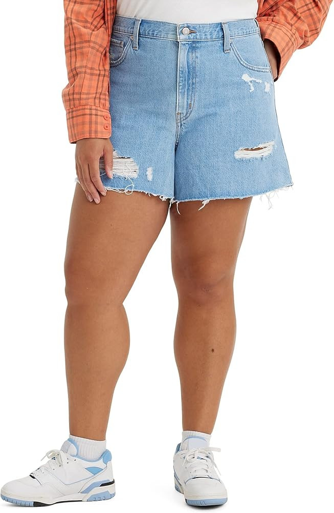 Levi's Women's High Waisted Mom Shorts (Also Available in Plus) | Amazon (US)