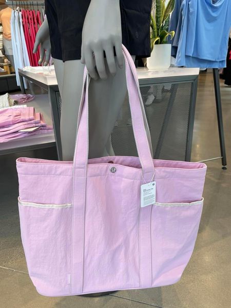 Brand new Lululemon tote bag in pink!!!!! 🙏 Comes in 7 other colors! These bags were so popular last! Free shipping! 

Xo, Brooke

#LTKActive #LTKSaleAlert