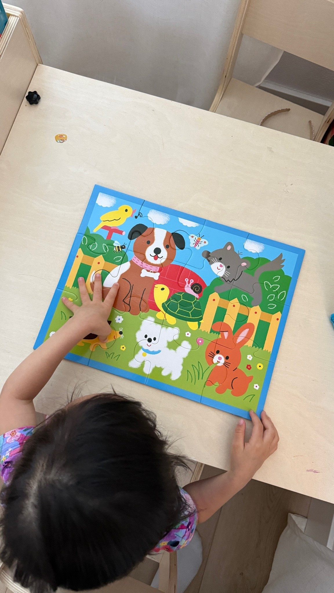 12 piece puzzle for toddlers! she’s 3yo and she can do this on her own! these are bigger pieces so they’re easier to hold and play with. #toddlertoys #toddlerfinds #momlife #puzzles

#LTKdayinmylife #LTKHome #LTKKids