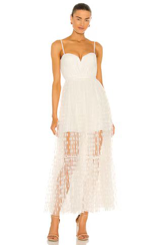 SAU LEE Belle Dress in White from Revolve.com | Revolve Clothing (Global)