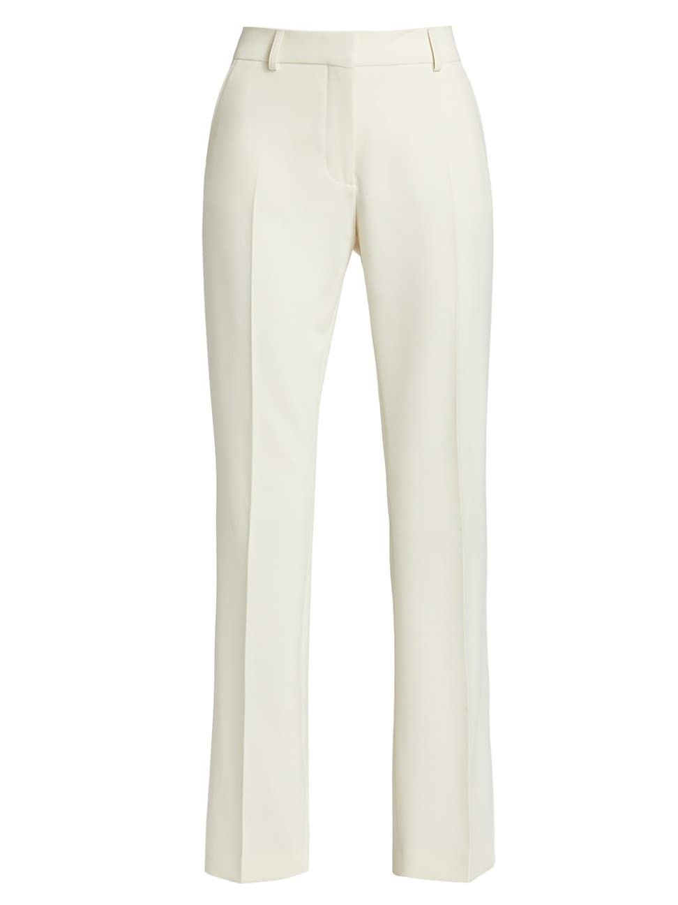 Women's Mini Boot Trousers - Off White - Size 8 - Off White - Size 8 | Saks Fifth Avenue