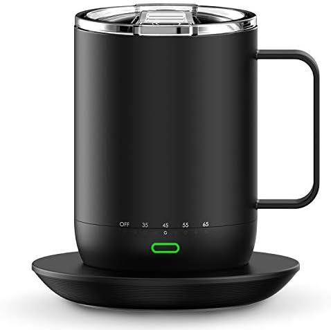 Smart Mug Warmer with Double Vacuum Insulation,VSITOO S3 Pro App Temperature Control Coffee Mug W... | Amazon (US)