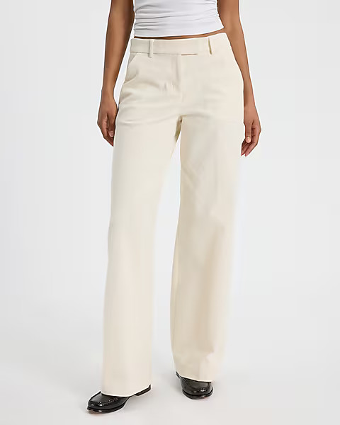 Editor Mid Rise Trouser Pant | Express