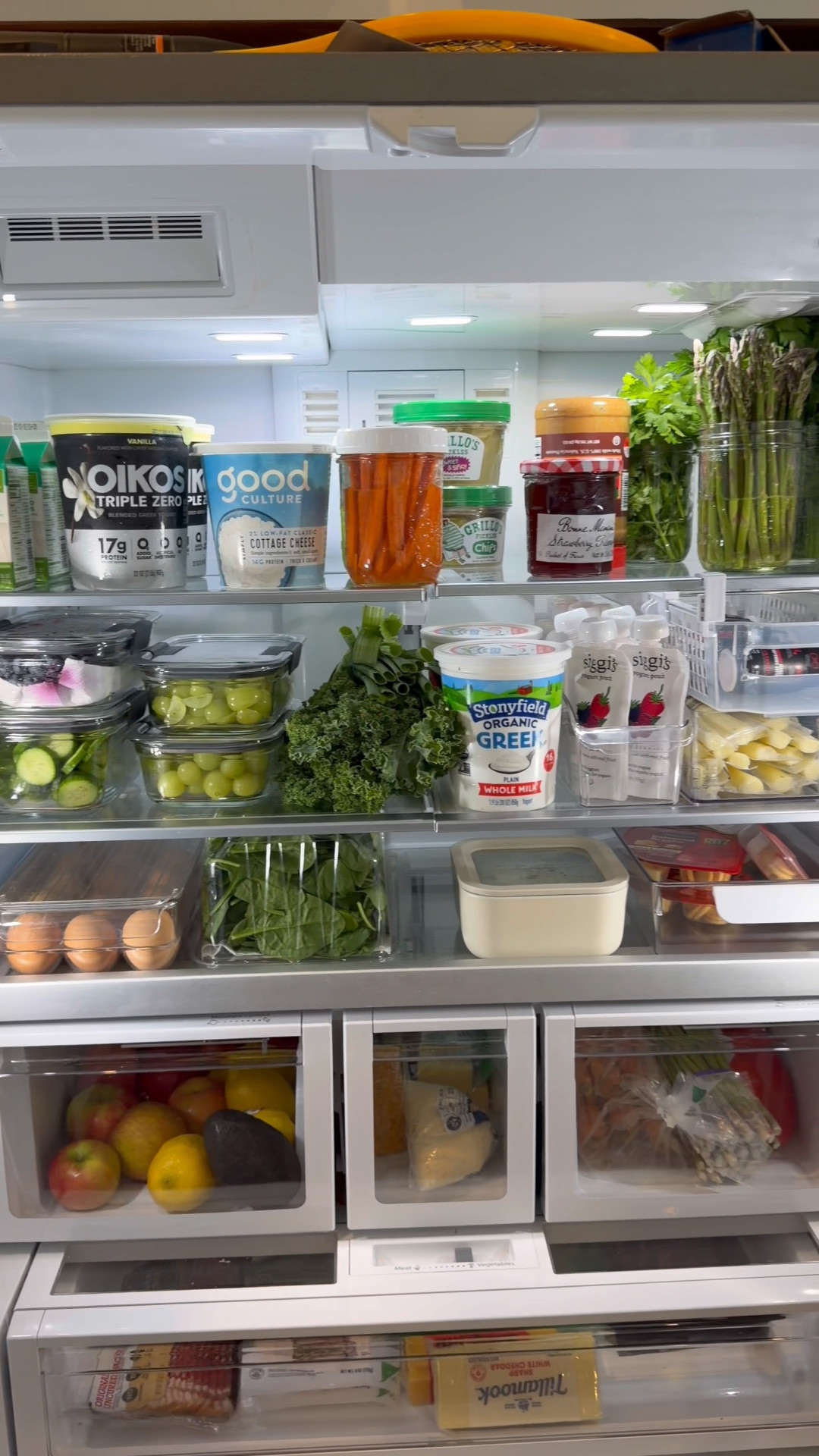 Fridge organization of my dreams 

#LTKHome #LTKFamily