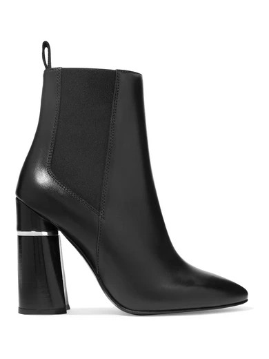 3.1 Phillip Lim - Drum Leather Ankle Boots - Black | NET-A-PORTER (US)