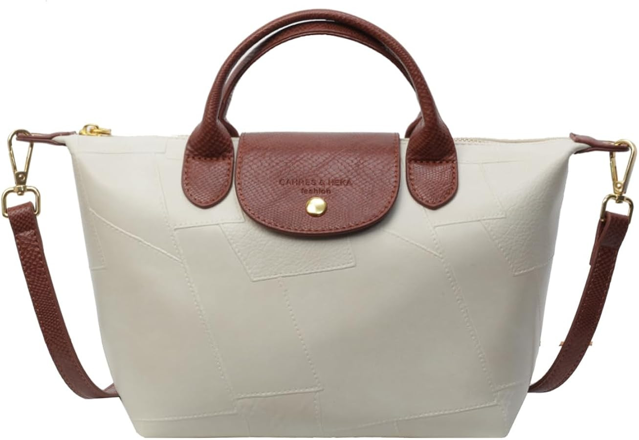 leather Tote Bags for Women Crossbody Shoulder Purse Handbag With Strap Soft Leather | Amazon (US)